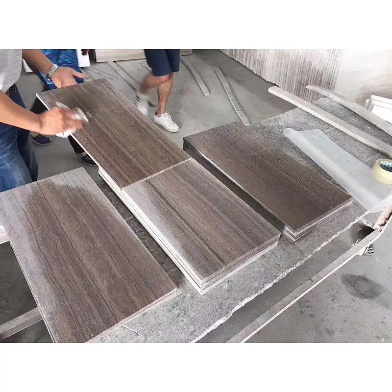 Polished Brown  marlble slab  tile for interior and exterior decoration