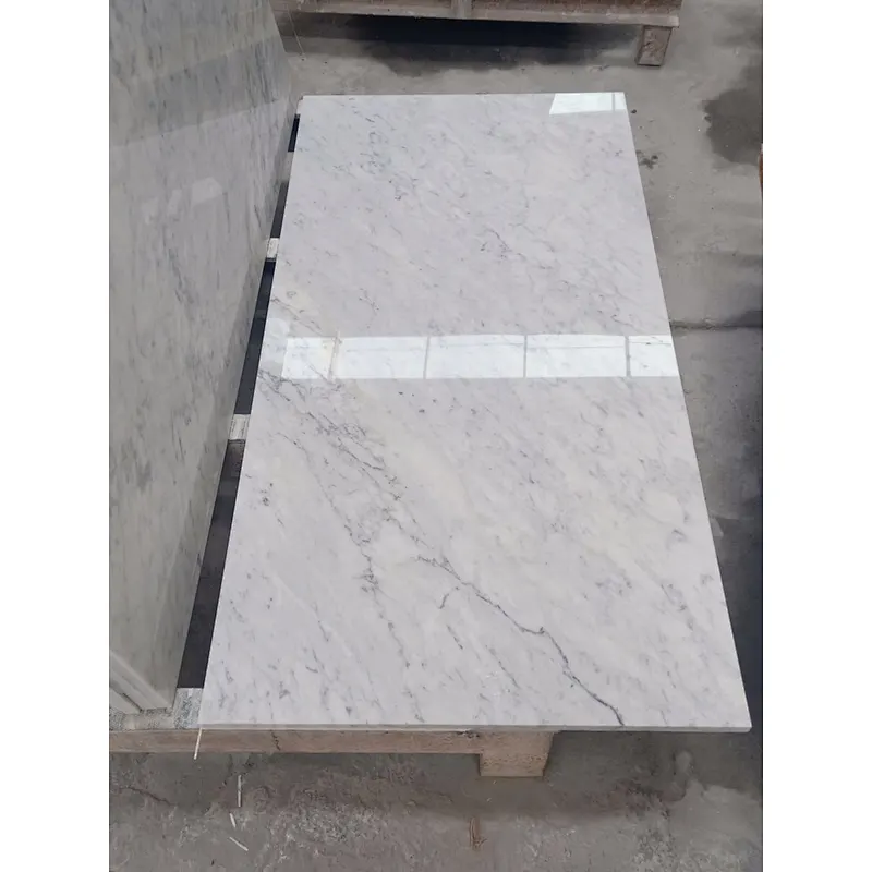 Factory Competitive price carrara  white marble slab and tile