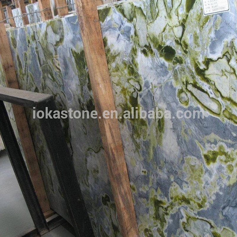 Natural Ancient Jade Green Marble Flooring Tile