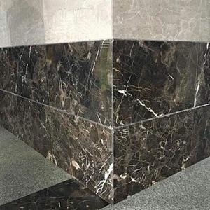Dark Brown Emperador Marble Tile For Wall and Countertop