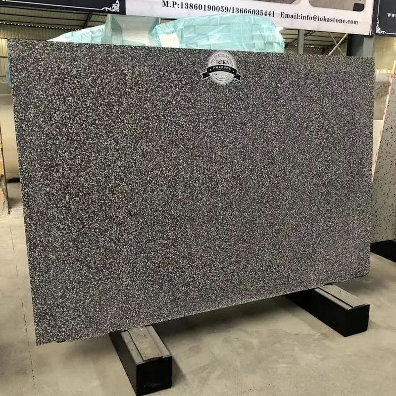 Dark Eco Terrazzo with Big Italy Aggregate