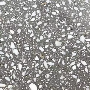 Gray terrazzo tiles for interior and exterior decoration