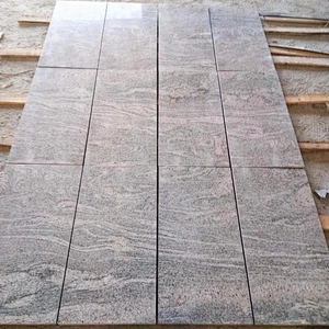 IOKA Natural stone supplier Juparana golden granite tile cut to size granite  tile