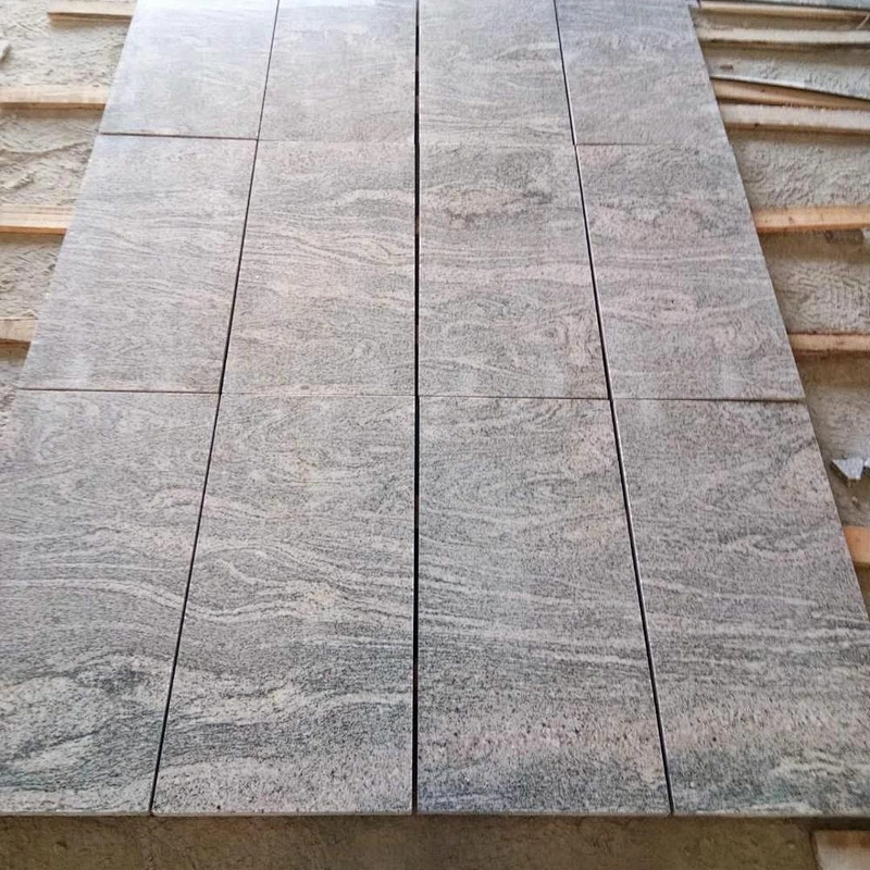 IOKA Natural stone supplier Juparana golden granite tile cut to size granite  tile