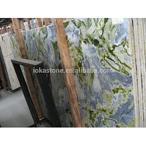 Premium  green marble slab for flooring and wall tiles
