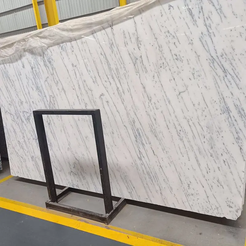 New Bianco Statuario Venato Snowflake White Marble Slabs and Tiles 2cm