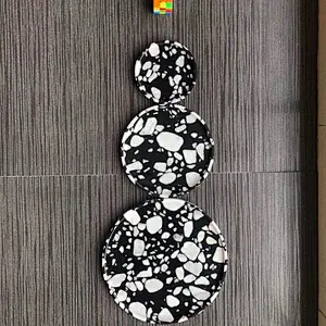 Cement Terrazzo Table Tray or Coaster