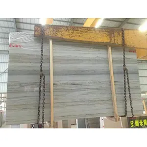 Wholesale crystal beigle wooden marble slab and tile