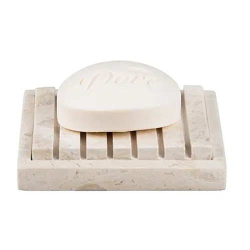 Nature Marble Stone Bathroom Tray Carrara white square soap dish with Best Price
