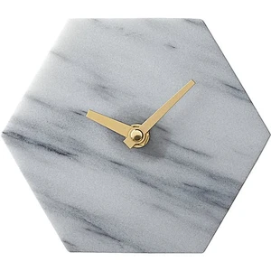 Digital Marble Stone Wall Clock for Home Decoration