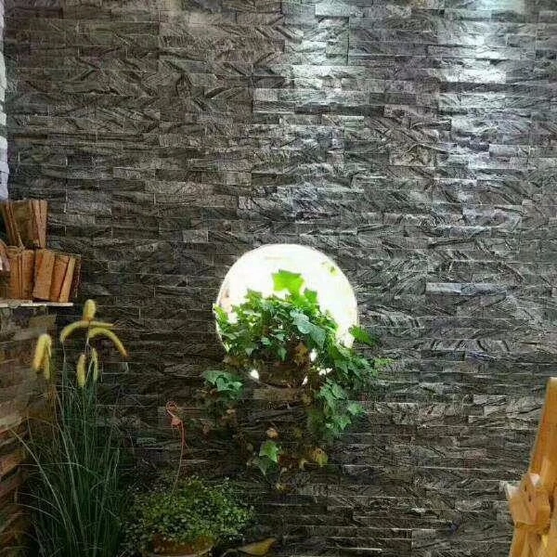 Decorative Grey Wall Stacked Stone for Interior