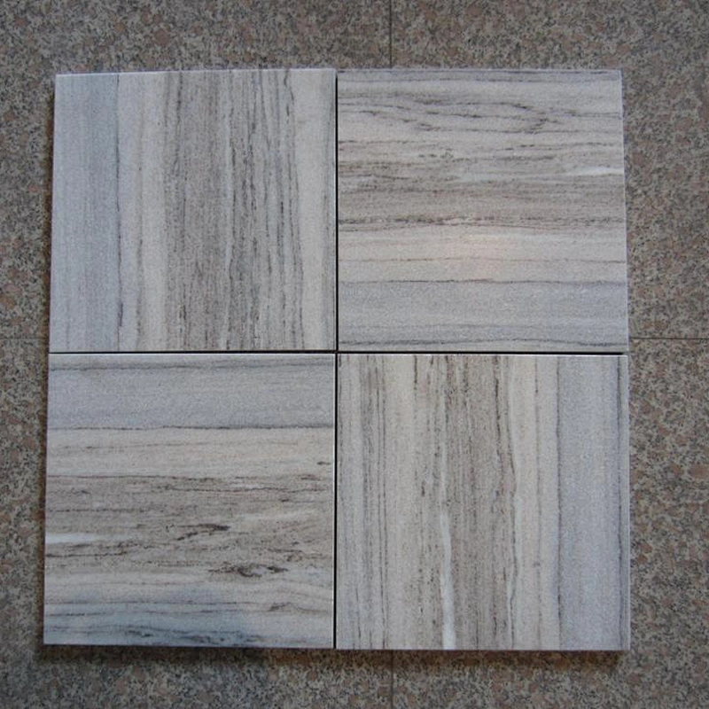 Chinese Crystal Wooden Veins marble for wall cladding