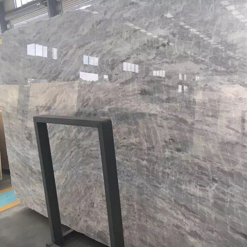 Roman Ice Grey Polished / Honed Marble Wall and Floor Tiles