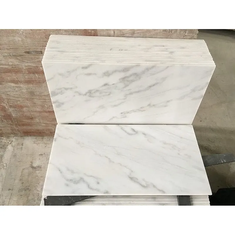 Beatiful White marble slab With Landscape Background