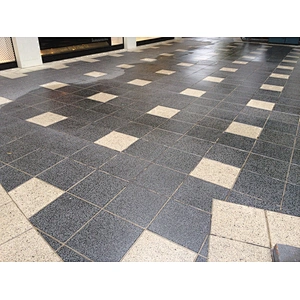 4CM Outdoor Sandblast Concrete Terrazzo Paving Stone Flooring Tile