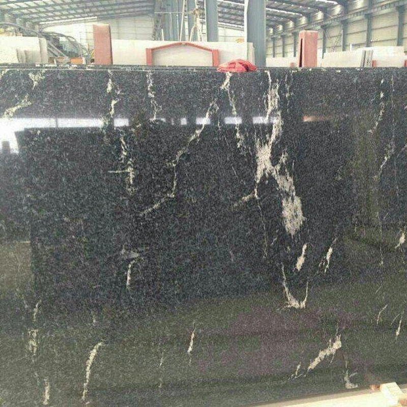 Natural stone supplier snow grey granite slab for interior and exterior decoration