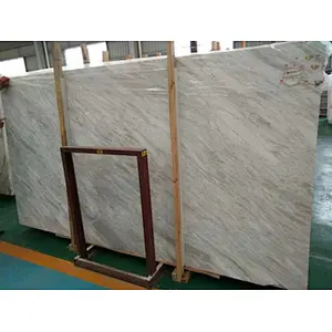 Hot Sell  Volakas White  marble slab for wall and flooring decoration