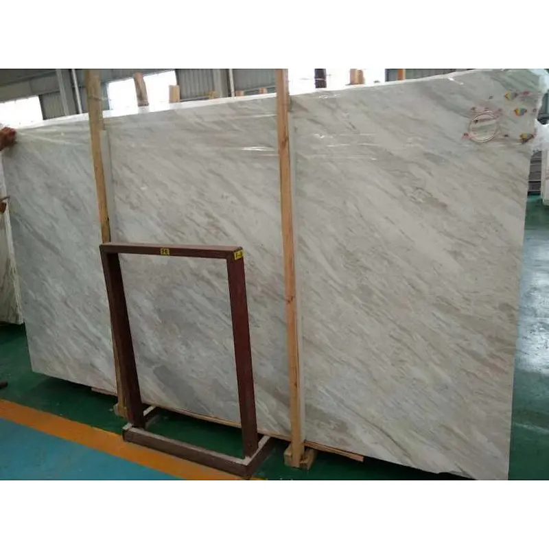 Hot Sell  Volakas White  marble slab for wall and flooring decoration