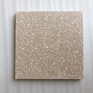 Cement Pink color Terrazzo Flooring Tile and Big Slabs