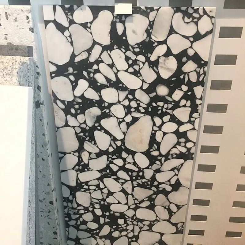 Best selling  black  cememt   terrzaao slab& tile for flooring and wall tiles