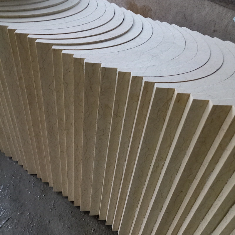 Natural New Crema Marfil beige marble for slabs and column