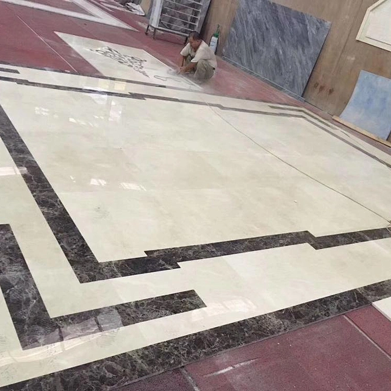 Natural Marble Waterjet Tile for Floor