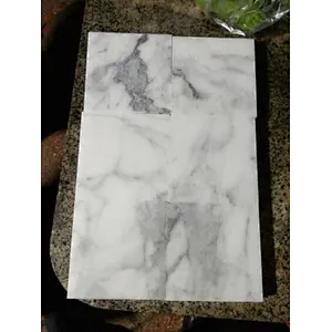 Beautiful Snow White marble slab and tile