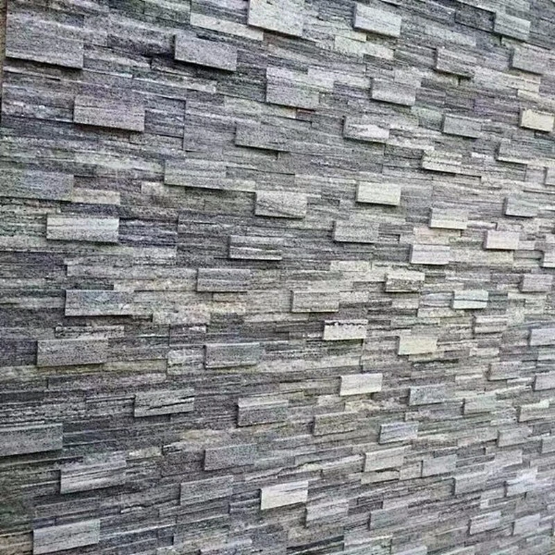 Decorative Grey Wall Stacked Stone for Interior