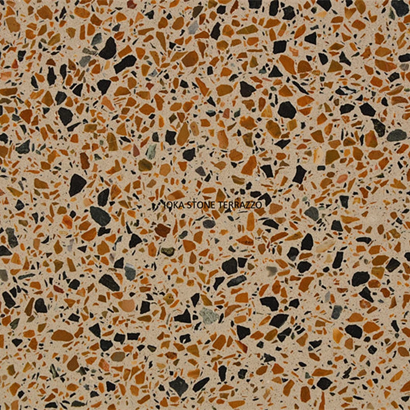 China building materials polished orange cement floor tile with cheap price