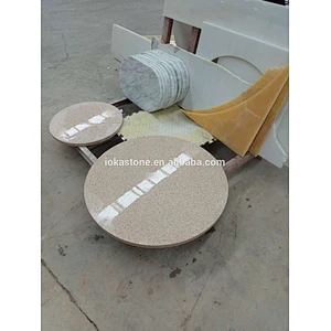 Rectangle or round white Terrazzo Table for Coffee Top and Dining-Table