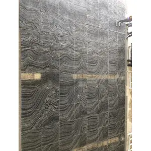 ancient wood Grain marble marble  black tree marble