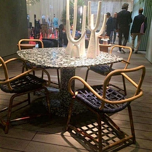 Artificial Cement Terrazzo Stone Table Tops