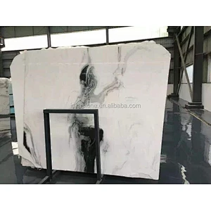 IOKA   panda white marble slab and tile  for floor and wall natural stone supplier