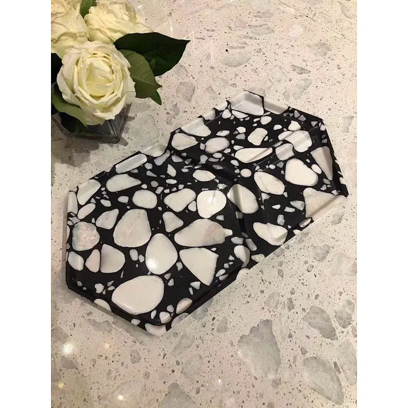 Best selling  black  cememt   terrzaao slab& tile for flooring and wall tiles