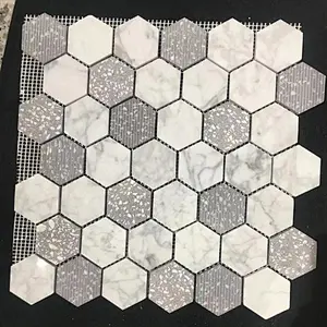 Terrazzo Mixed Marble Mosaic Tile