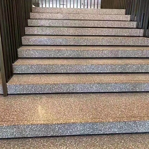 Terrazzo Stone Stair Tile with Non-slip