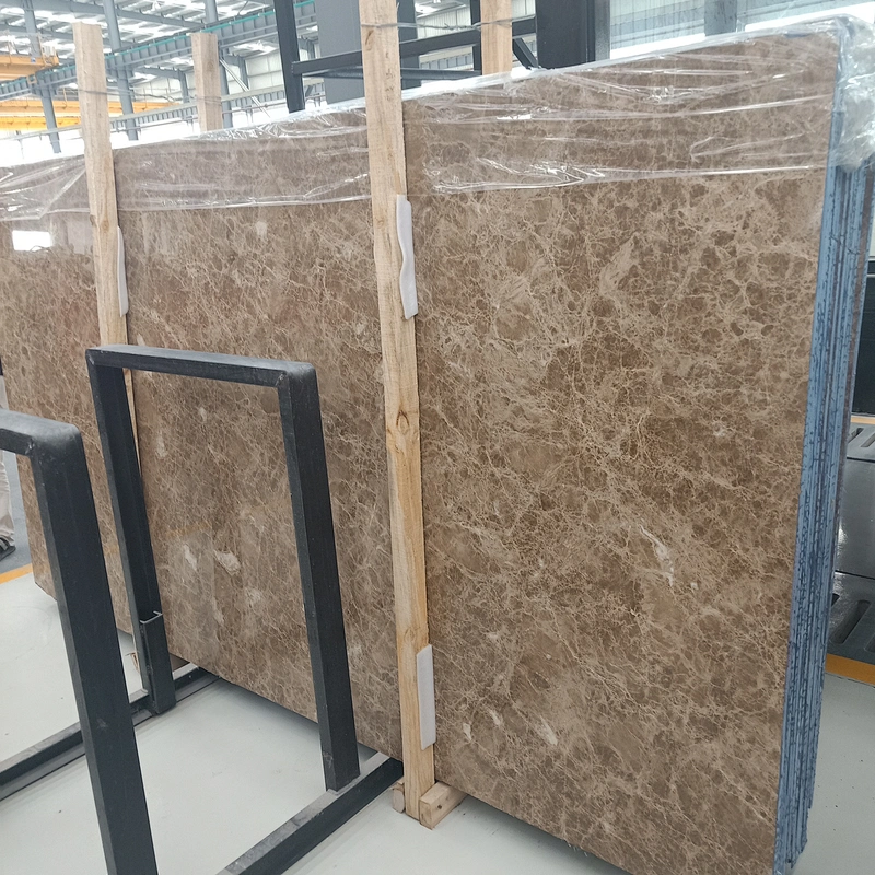 Natural Brown Color marble Flooring Tiles