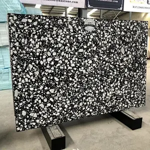 Dark Eco Terrazzo with Big Italy Aggregate