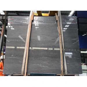 Polished gray marble salb for floor tile