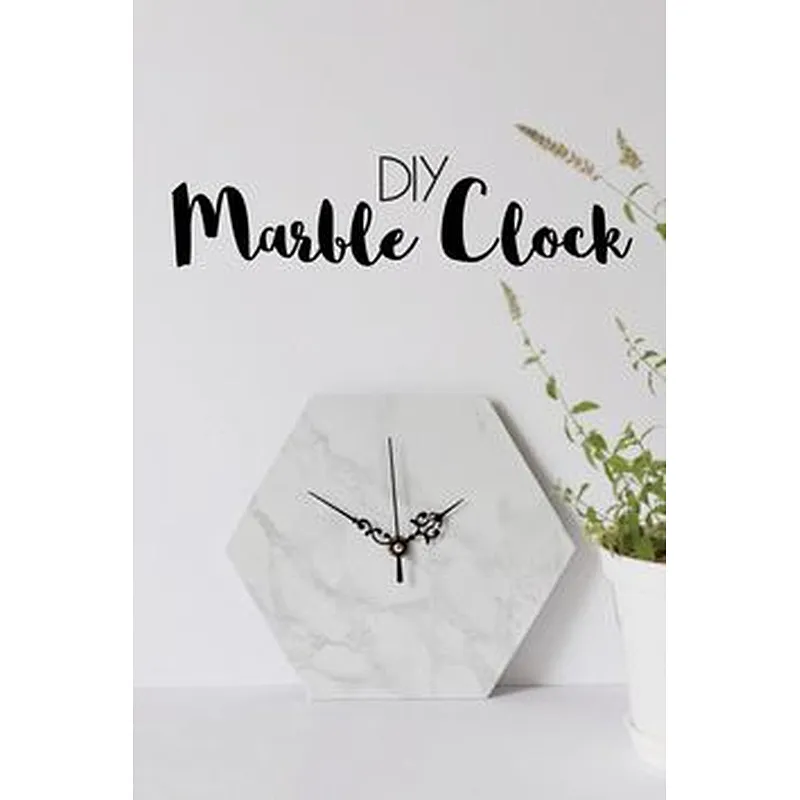 2017 New design clock marble manufactured in China