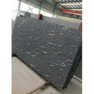 Natural stone supplier snow grey granite slab for interior and exterior decoration