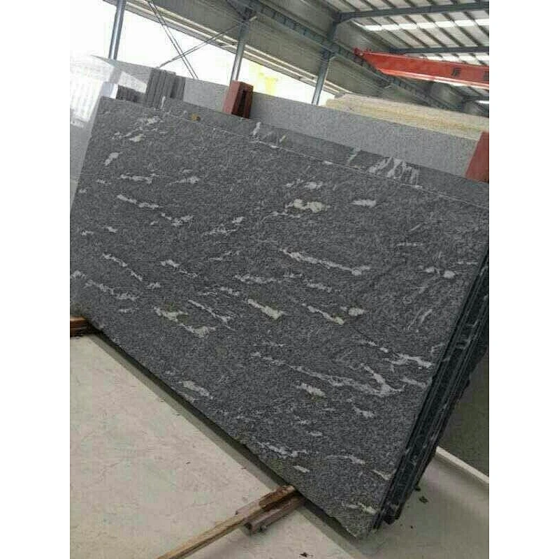 Natural stone supplier snow grey granite slab for interior and exterior decoration