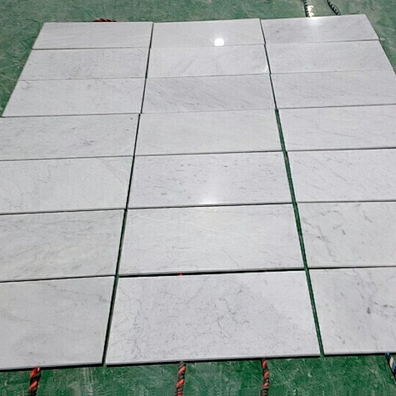 Carrara white marble 60x30 flooring tiles
