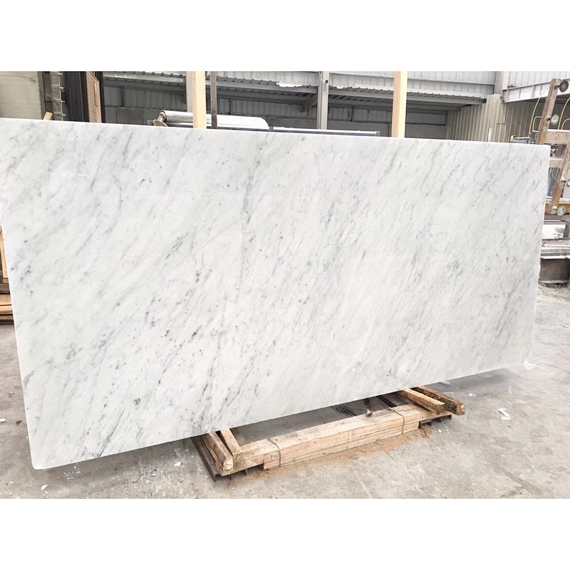 China manufacturer natural stone carrara white marble tiles  price