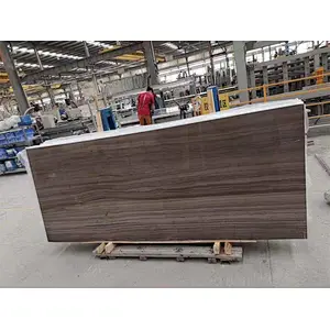 Factory direct sale    polished dark brown marble  slab  & tile for floor  and wall tile