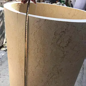 Natural New Crema Marfil beige marble for slabs and column