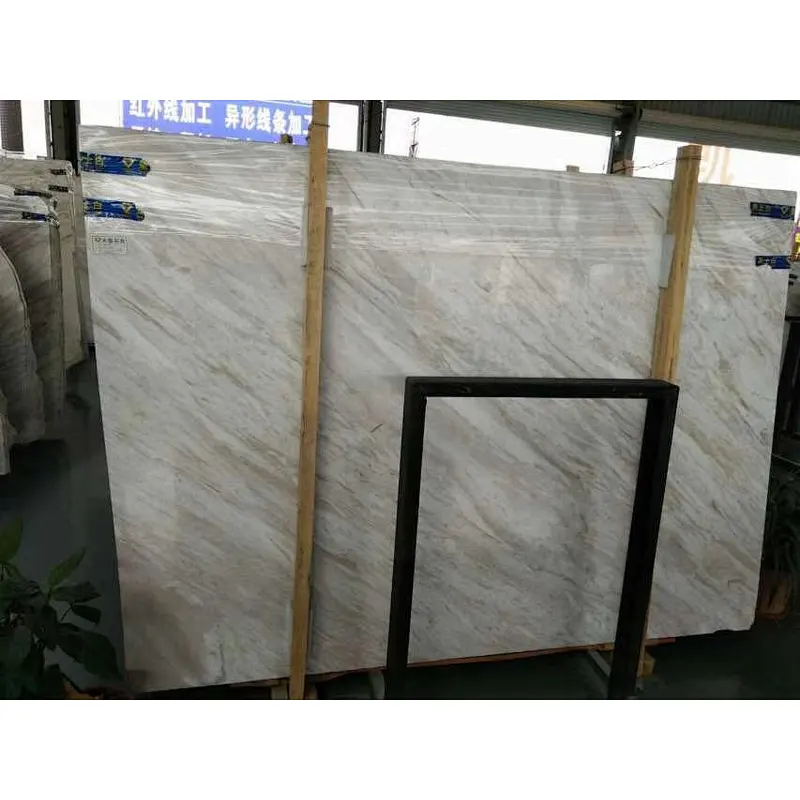 Hot Sell  Volakas White  marble slab for wall and flooring decoration