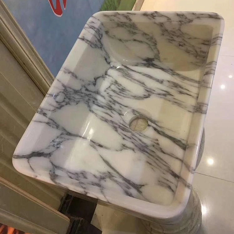 natural marble basin table sink