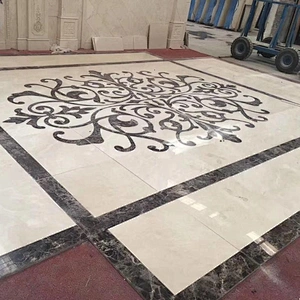 Natural Marble Waterjet Tile for Floor