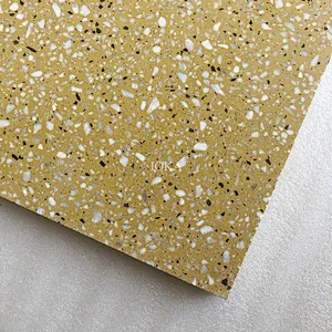 Hot Sale Golden Cement Terrazzo Tiles for flooring and wall